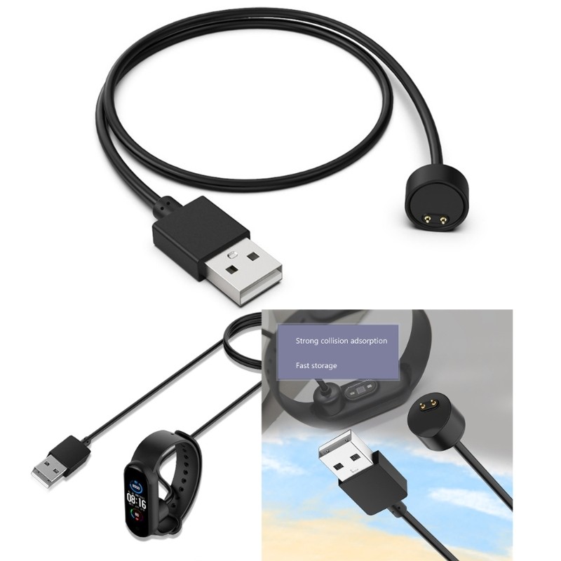 USB Charging Cable Adapter For Miband 5 6 7 Wristband Bracelet M5 M6 M7 Bracelet gallery