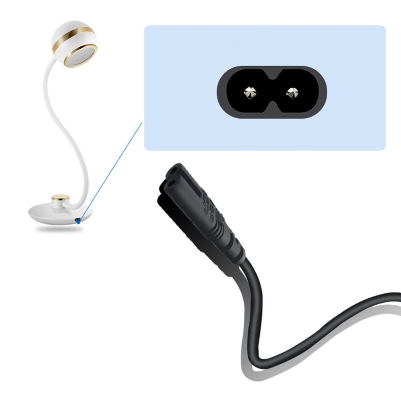 Lightweight C14 to C7 Conversion Cable Flexible Power Cable Efficient for Room gallery