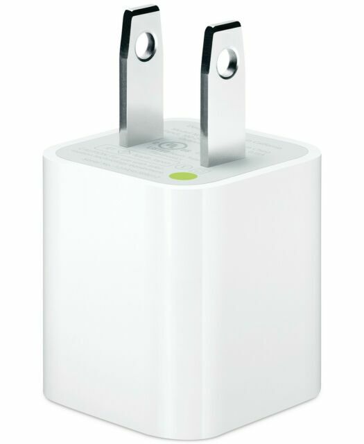 APPLE USB POWER ADAPTER, WHITE *DISTRESSED PKG