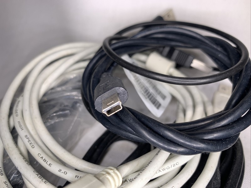 Lot 10x USB 2.0 Male A to Mini B Data Sync Charger | Charging Cable gallery