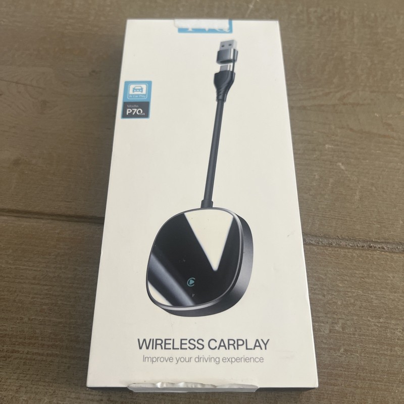 YVQ 2025 Upgraded Wireless CarPlay Adapter Hidden Interface Converts Wired to…