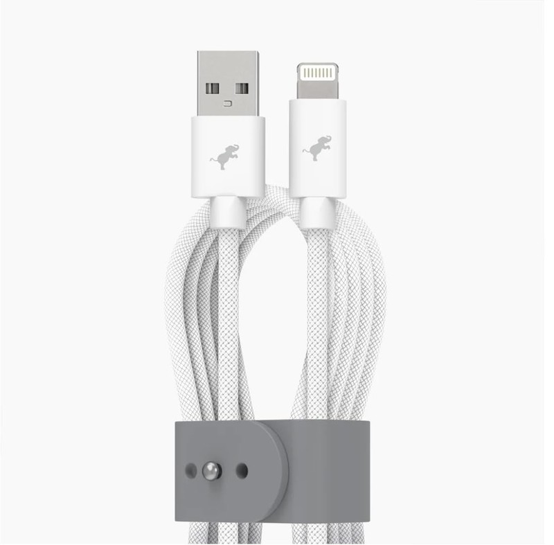 PowerKnit Flex USB-A to Lightning Cable [MFi Certified] Durable Apple Lightni…