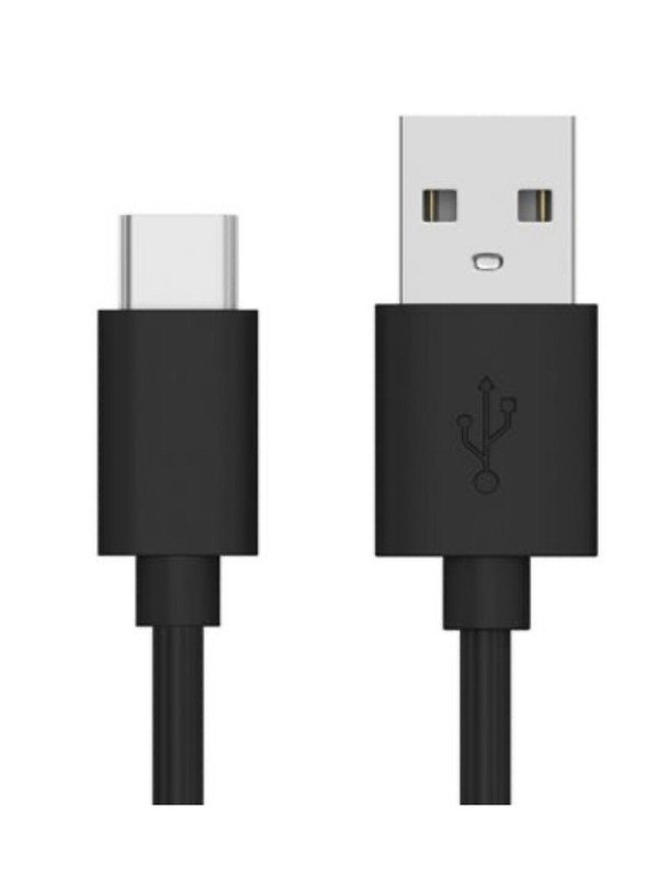 Type-C Charger to USB-A Cable Black (4 FEET LONG!!)