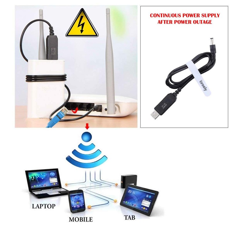 DC 5V to DC 9V USB Voltage Step Up Converter Cable 3.3ft/1m Power Supply Adap... gallery
