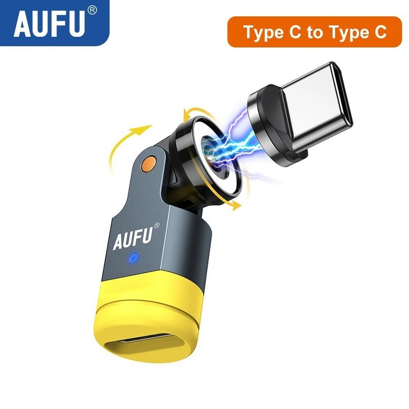 Magnetic OTG Adapter Type C Female to Type C IOS Micro Male Converter For gallery