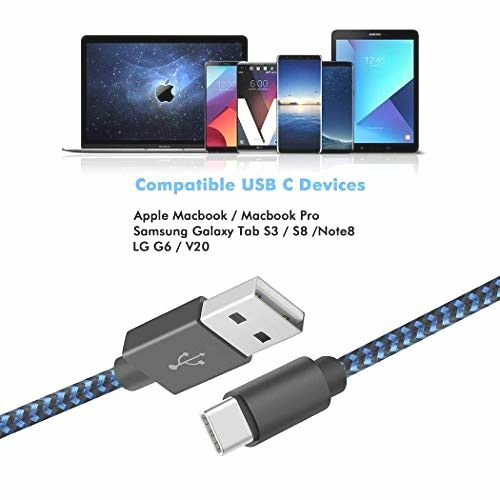 Vman mc02325 USB Type C Cable, USB C Fast Charger Cable 3 Pack(3Ft, 6Ft, 10Ft) N gallery