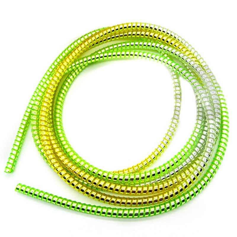 1.4M USB Charging Data Line Cable Protector Wire Cord Protection Wrap Cable