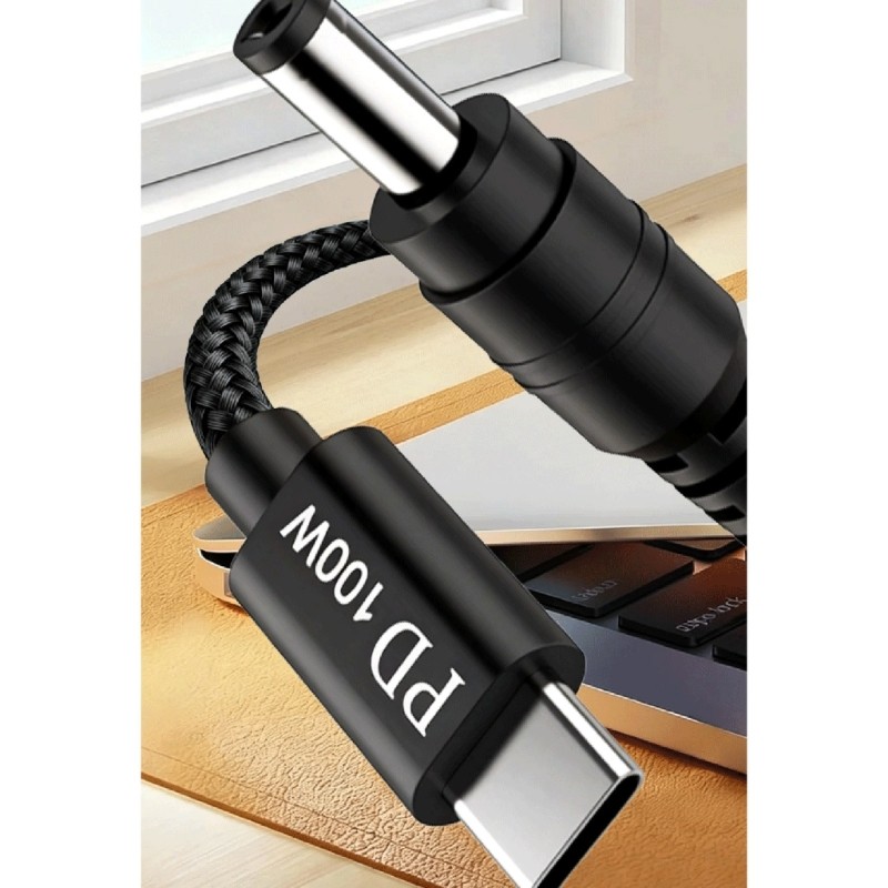 Universal 100WPD to Adapter Cable 14 Tip Laptop Chargers Lightweight gallery