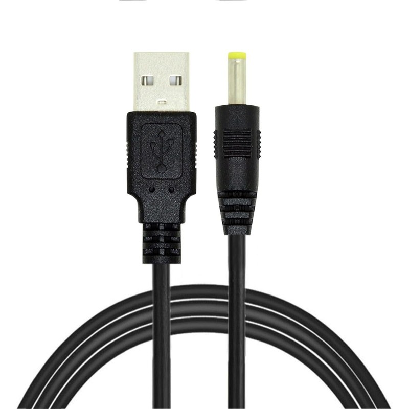 USB to DC 4.0x1.7mm Cable,USB 2.0 A to DC 5V 4.0x1.7mm Power Round Plug Cable... gallery