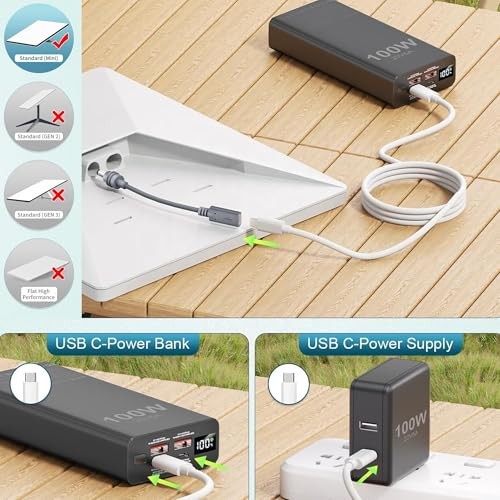 Mini USB-C Female to DC Male Power Cord Adapter by Starlink gallery