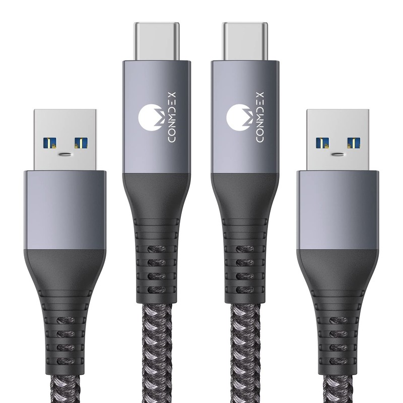 Android Auto USB Cable [3ft, 2-Pack] 10Gbps, 3A Fast Charging | USB 3.1 Gen 2