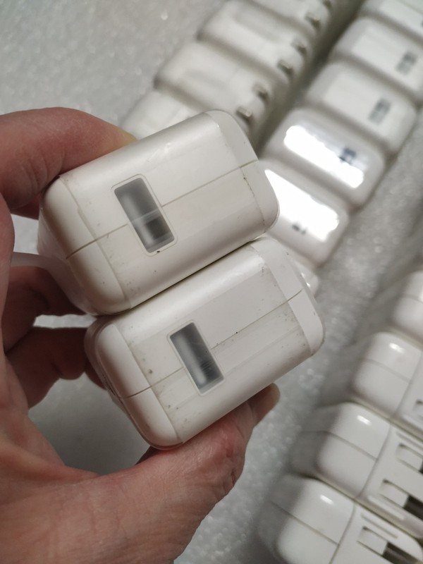 Lot 47 OEM Apple 12W Single USB Wall Chargers Power Adapters A1401/A2167 gallery