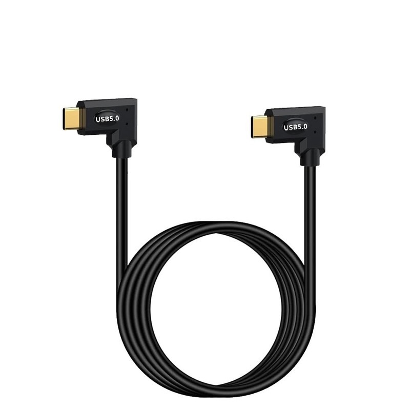 1ft USB 5.0 Type C Cable, Bidirectional 80Gbps Data, 240W PD Charging, 16K@60…