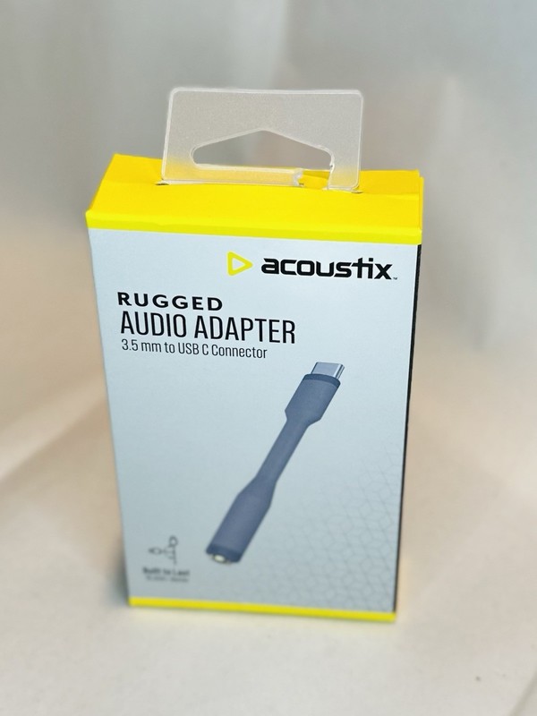 RUGGED AUDIO ADAPTER 3.5mm Tu USB C conector (Acoustic) gallery