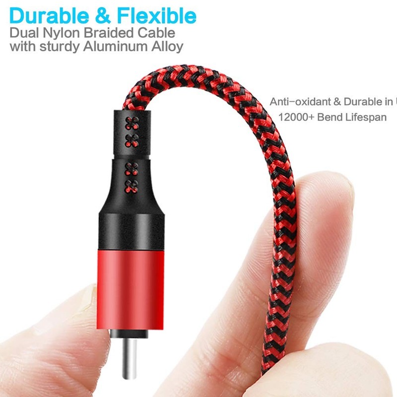Travel Essentials, USB Multi Charging Cable[3Pack 4ft] 6 in 1 USB A/to USB /M... gallery