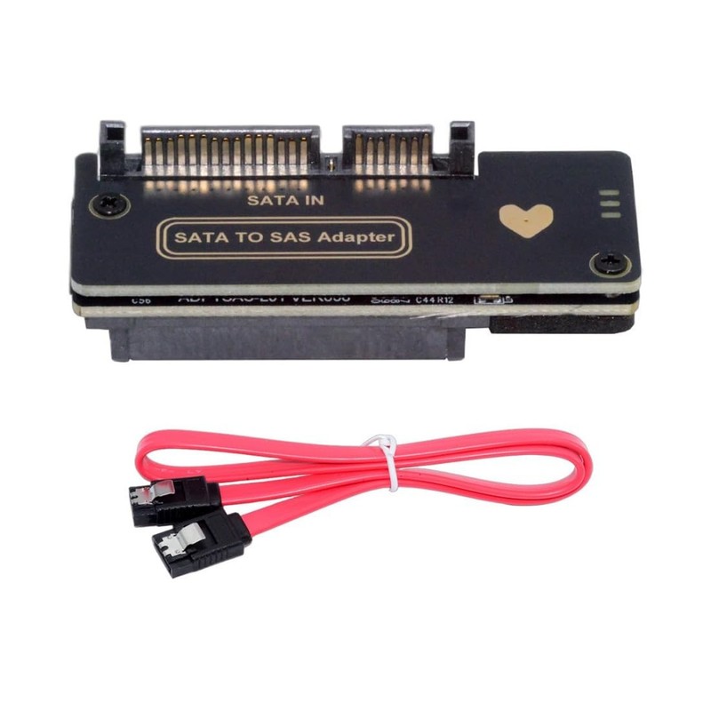 SATA to SAS Adapter for 2.5/3.5″ SFF-8482 SAS Hard Disks to Motherboard SATA …