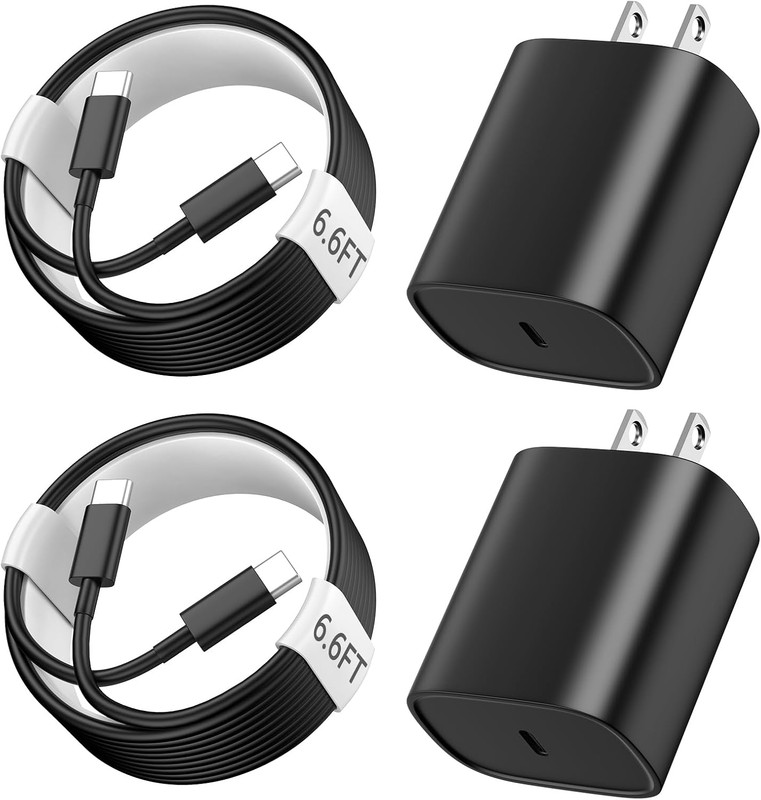 Phone 17 16 15 Charger Fast Charging, 10 FT Long USB C Charger Cord with 20W Typ