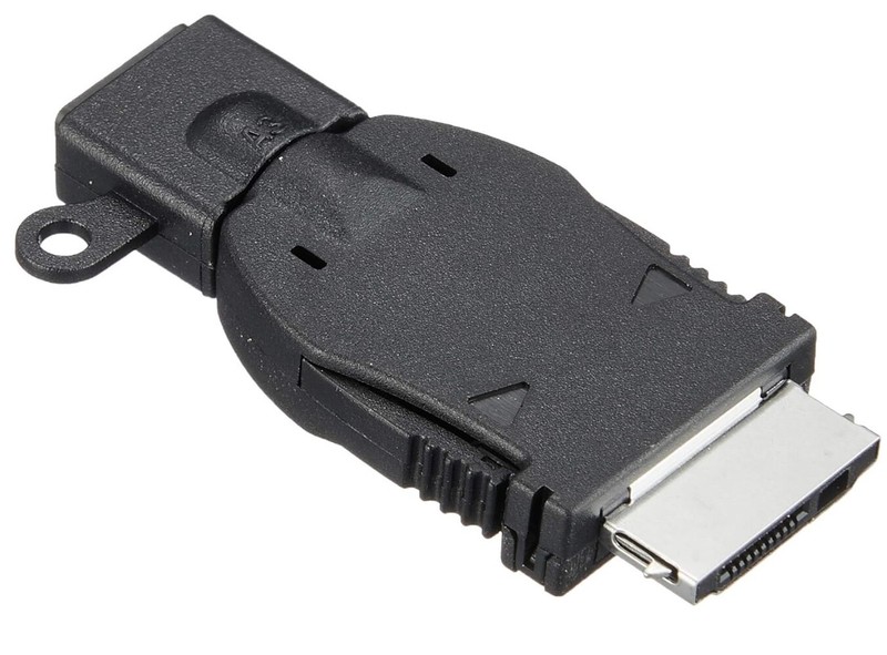 Elecom Mobile Phone USB Adapter MicroB FOMA SoftBank Convert MPA-MBFSADBK DOCOMO gallery