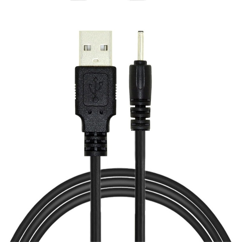 2 PCS 24AWG USB 2.0 Male Type A To 5V DC 2.0x0.7mm Power Plug Cable 150cm Cord gallery