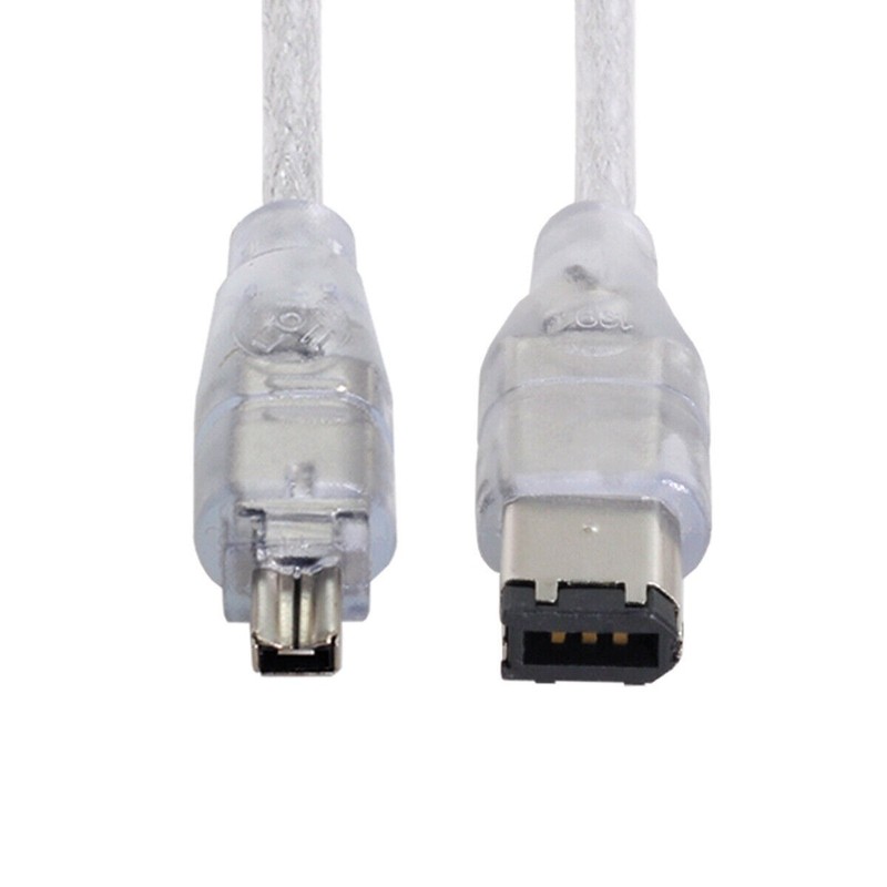 6Pin 1394 to Firewire 400 IEEE 1394 4 Pin Male iLink Adapter Cord Cord 1394A gallery