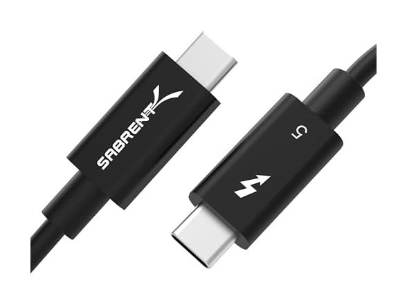 Sabrent CB-T5M1 THUNDERBOLT 5 CERTIFIED CABLE 3FT