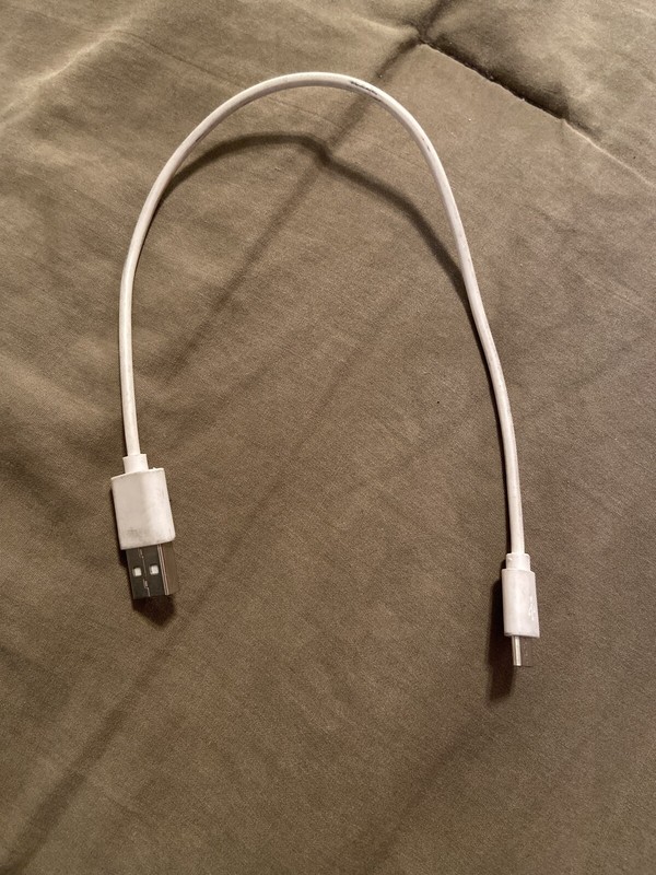 Micro USB Cable – 10 Inch