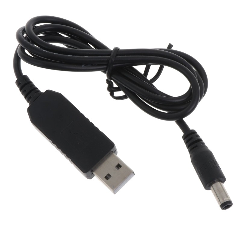 1M USB to DC 9V Power Cable for Router Speaker for DC5.5×2.1mm Charging Adapter