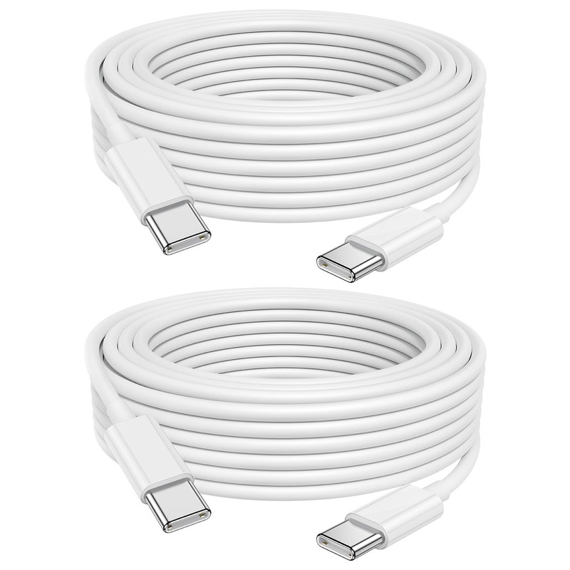 USB to USB Cable, 2Pack 60W[10FT+6FT], to Cable Fast Charging Cord for iPhone…