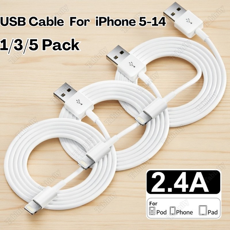 USB Fast Charger Cable Charging Cord Lot For iPhone 6 7 8 SE XR X XS 11 12 13 14