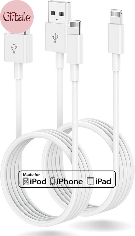 3Ft Iphone Charger Apple Mfi Certified, Apple Lightning to USB Cable 3 Feet,Fast