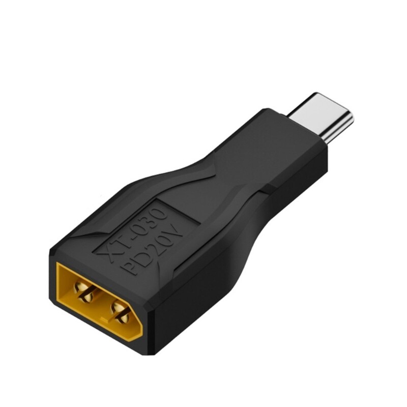 XT60 Male To Type C Male Adapter Connector For Remote Control Model Support 100W