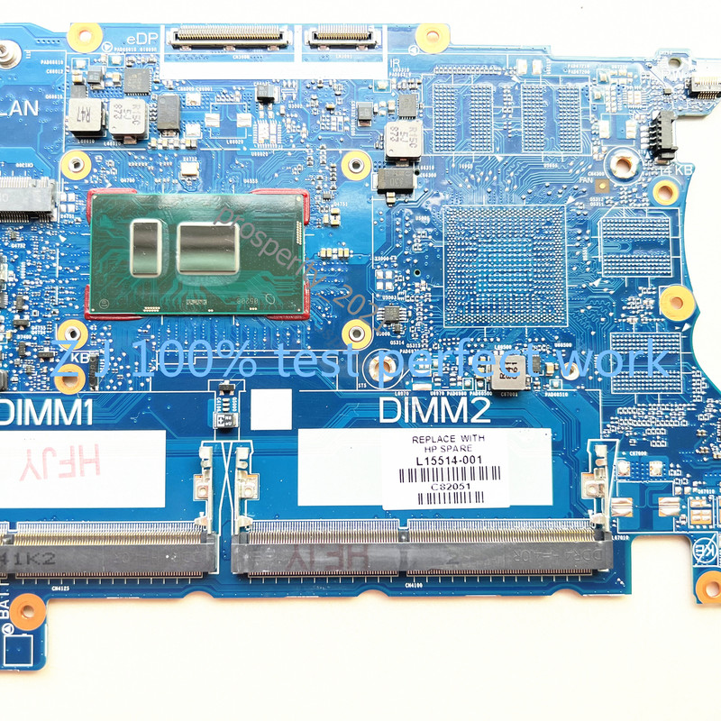 L15514-601 L15514-001 6050A2945601-MB HP 840 G5 850 G5 Motherboard I5-7300U CPU gallery