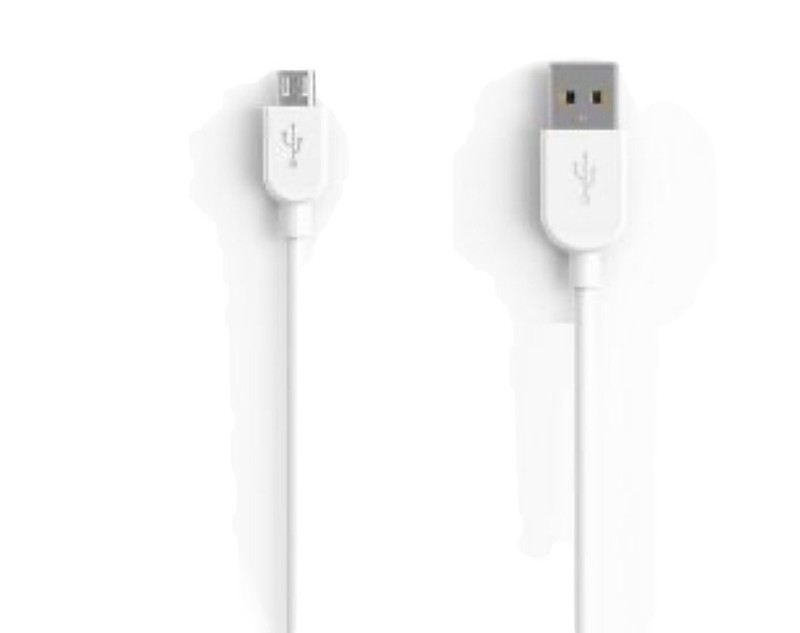 3ft (3 Pack) Micro USB Fast Charger Cable White Color gallery