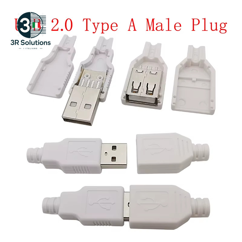 10pcs USB Type C/Micro/USB 2.0 Type Connectors Male Female M Adapter gallery
