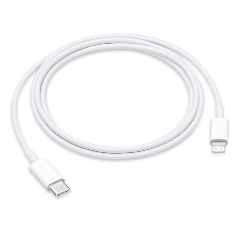 Apple USB-C to Lightning Cable (1 m): Lightning to USB-C or Thunderbolt 3