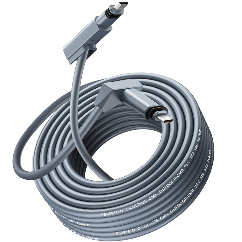Starlink Gen 2 Cable 75FT/23M, ONLY for Gen 2 Rectangular Dish, Waterproof Co…