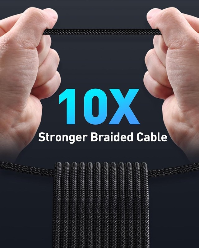 100ft USB C Cable 100w PD 5A QC 4.0 Fast Charging Type C to C Charging Cord gallery