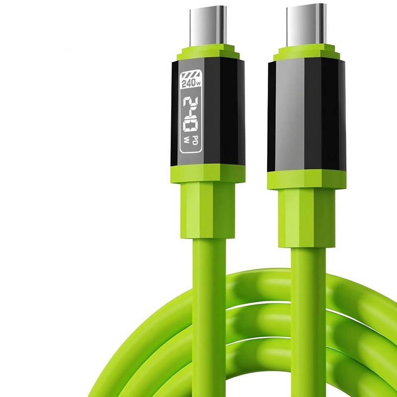 240W PD Type C to C Super Fast Charging Cable USB C Cord MacBook S25 gallery
