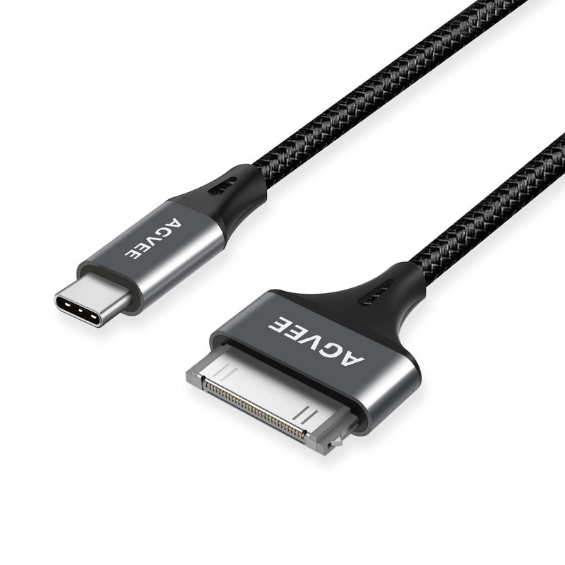 [2 Pack 3Ft USB-C to 30 Pin Cable for Old Iphone 4/4S Ipad 1/2/3 Ipod gallery
