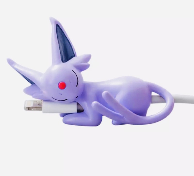Pokemon Espeon USB Phone/Laptop Charger Cable Protector Anti-Breaking Cover