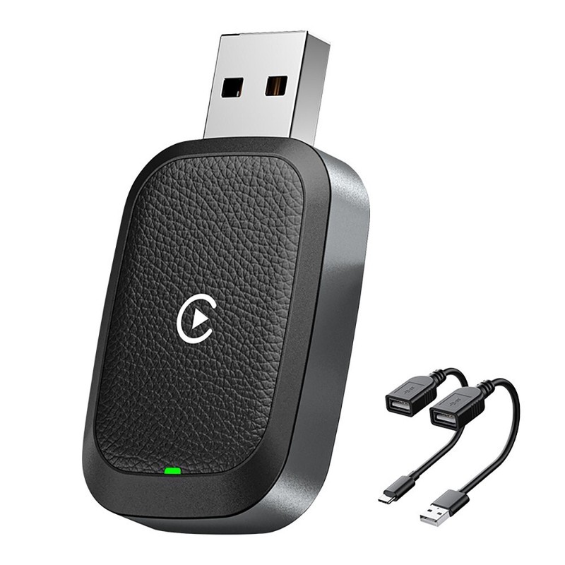 Premium Wireless CarPlay Adapter for iPhone, Easy Upgrade from Wired to Wireless