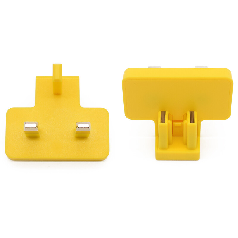 Yellow JBL UK Plug + USB Cable for JBL Portable Bluetooth Speakers