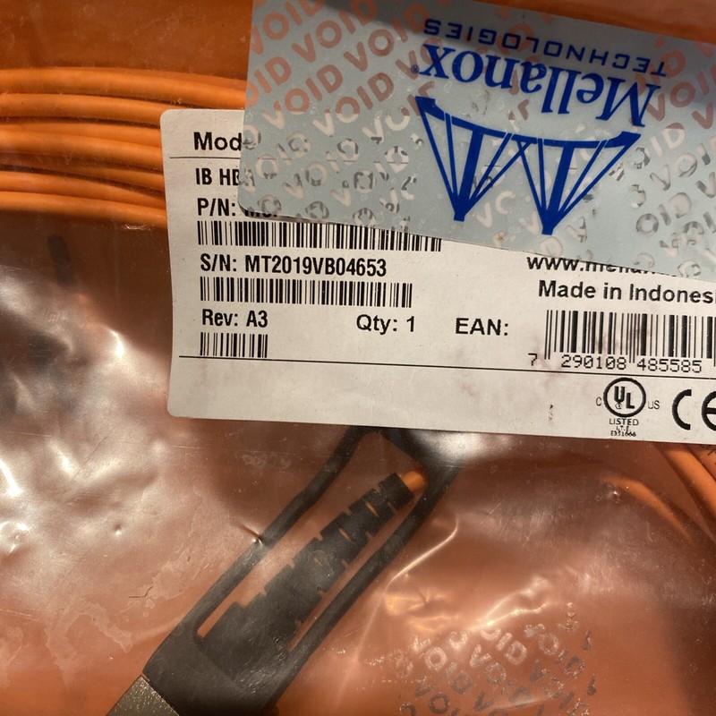 Mellanox Model No: MCP7H50 IB HDR to 2xIB HDR100 2m 26AWG gallery