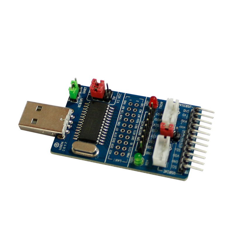 ALL IN 1 USB to SPI/I2C/IIC/UART/TTL/ISP serial Adapter gallery