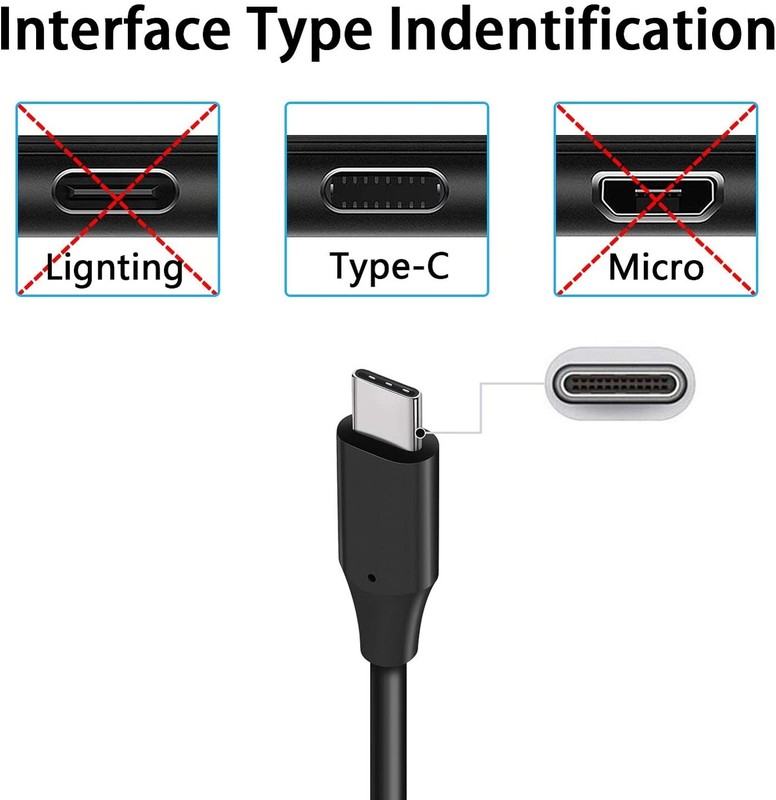 For Galaxy Z Flip/3/4/5 PD Fast Charger Cord 10ft Long USB-C Cable Power Wire gallery