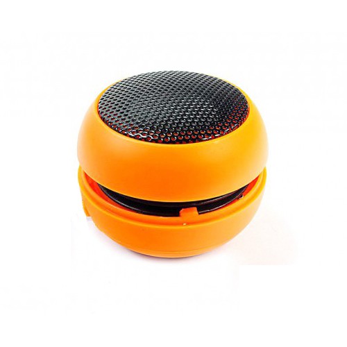 Wired Speaker Portable Audio Multimedia Rechargeable Orange for Cell Phones gallery