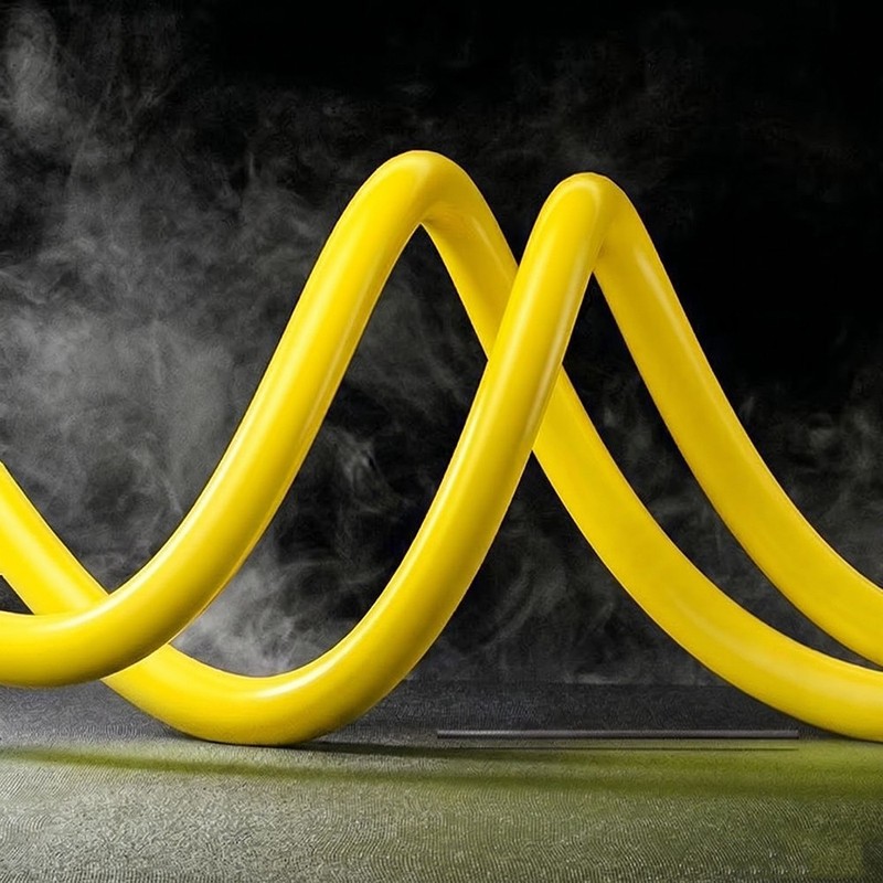 240W 4-in-1 Dual Type-C Fast Charging Cable for iPhone & Android Yellow A7 gallery