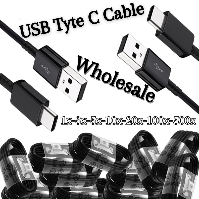 Bulk Lot 4Ft USB to Type-C Cable Fast Charger Charging Data Sync Cord Universal