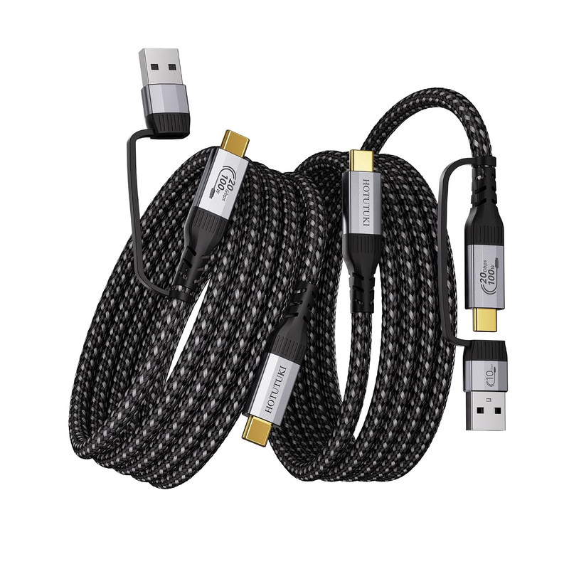Long USB Cables 2PACK（10FT+10FT） USB a to USB C Cable Multi Functional gallery
