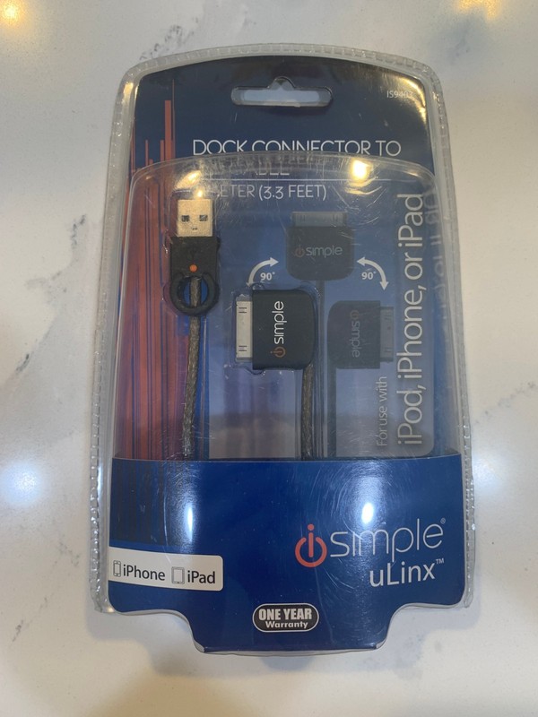 iSimple Dock Connector to USB Cable IS9403